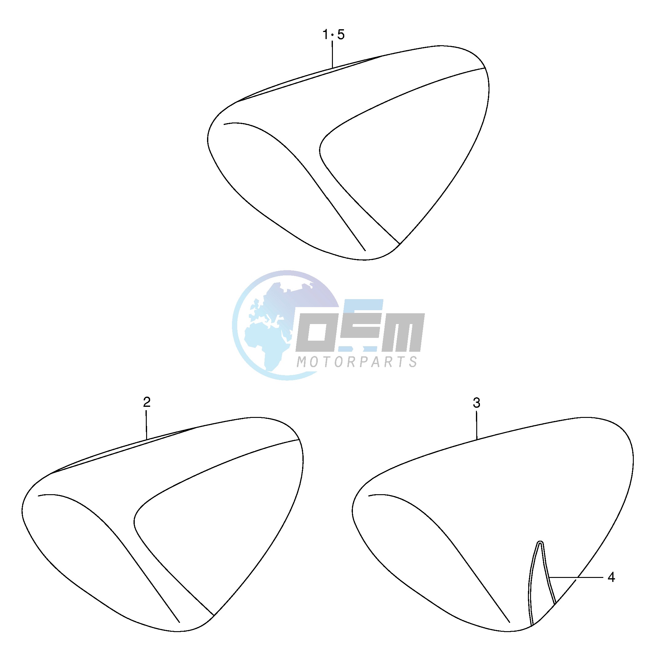 SEAT TAIL BOX (MODEL W X Y)