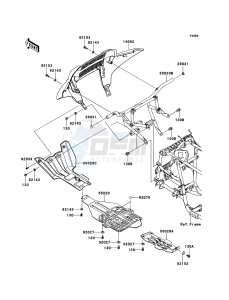 KVF750_4X4_EPS KVF750GCF EU GB drawing Guard(s)