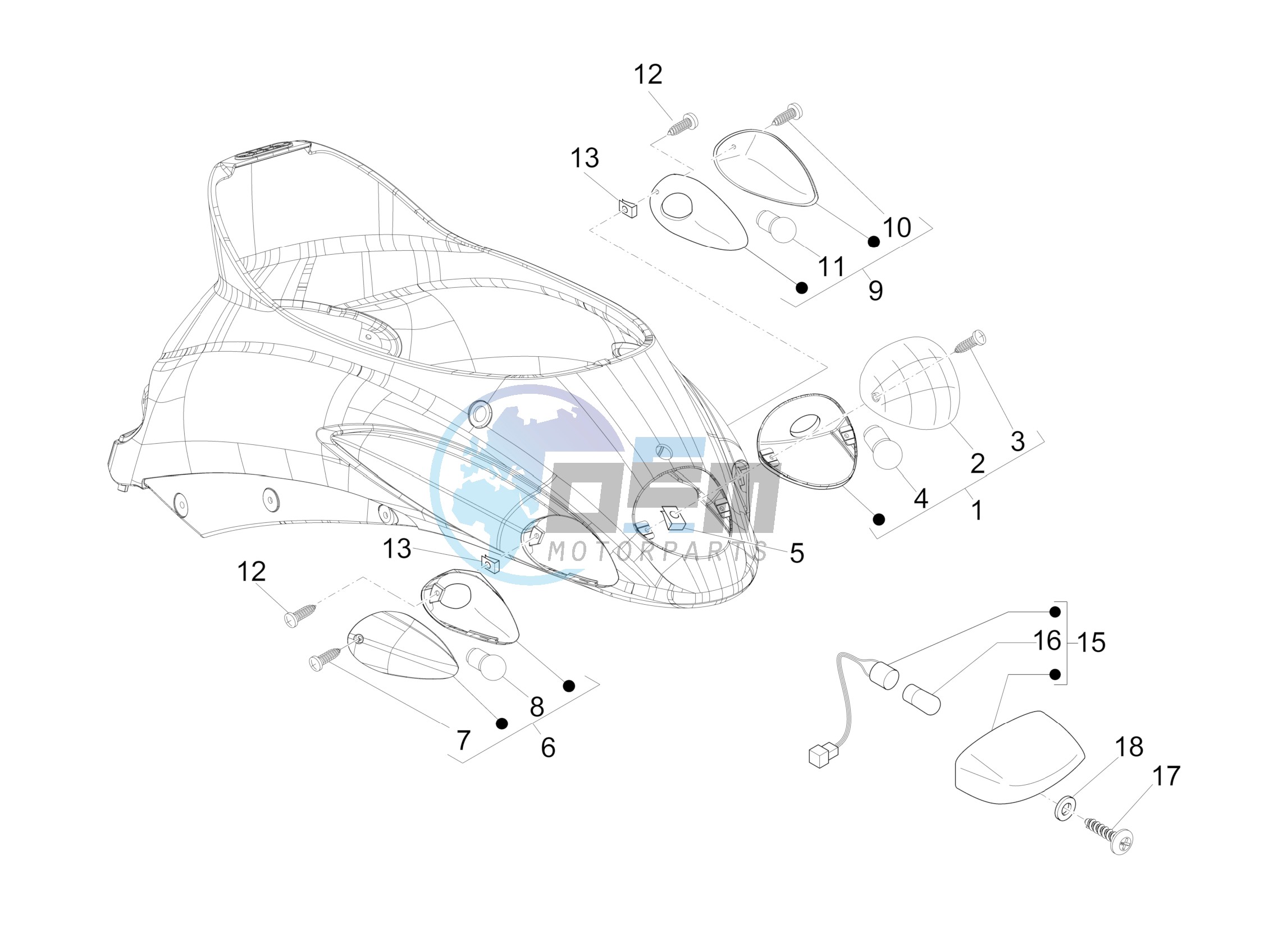 Tail light - Turn signal lamps