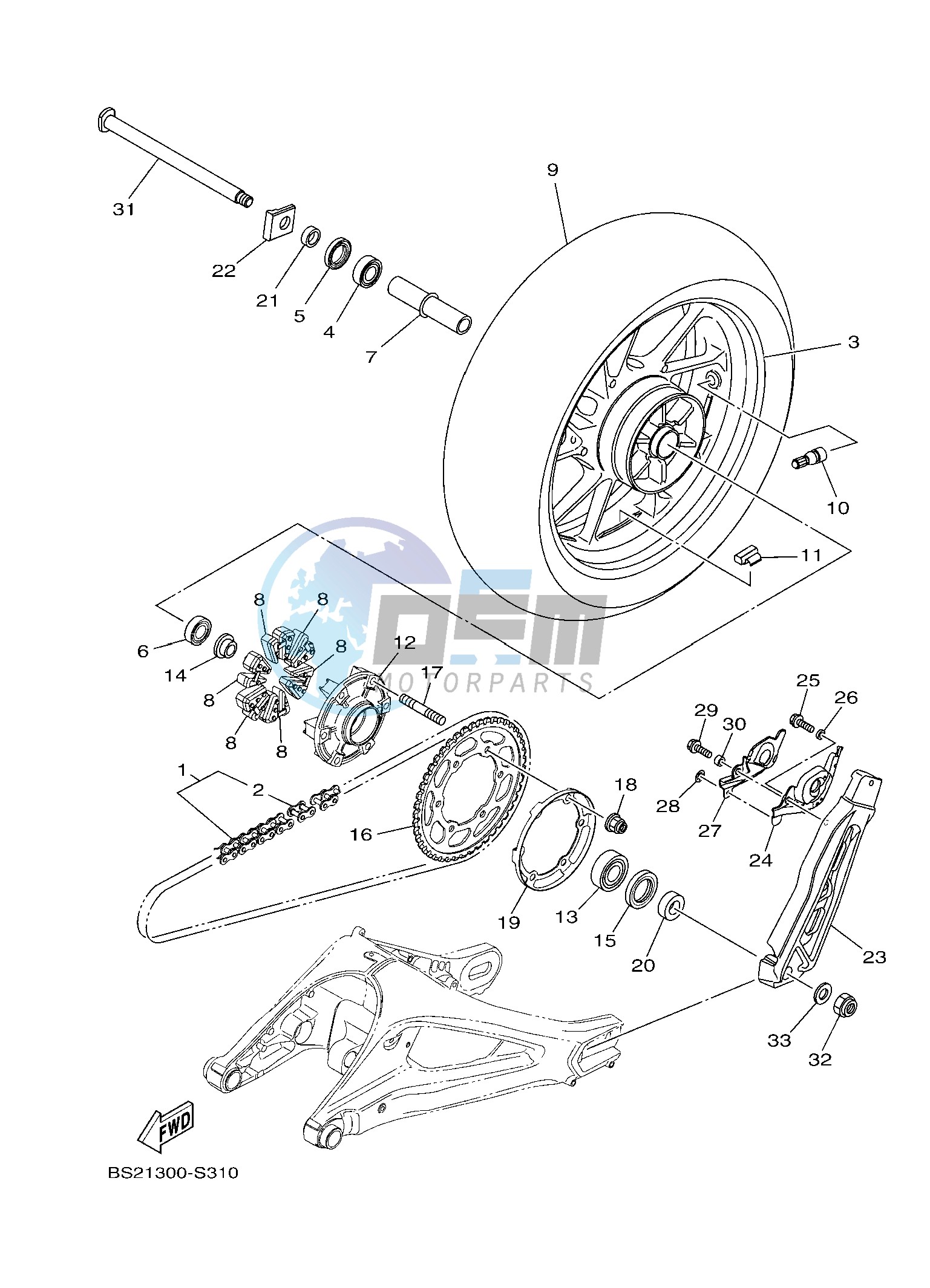 REAR WHEEL