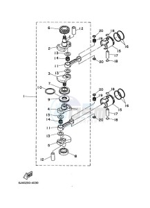 E40GMHL drawing CRANKSHAFT--PISTON