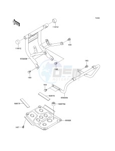 KLF 250 A [BAYOU 250] (A1-A3) [BAYOU 250] drawing GUARD-- S- -