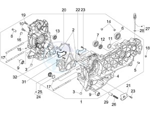 S 150 4T USA drawing Crankcase