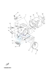 YP250R X-MAX 250 (2DL4 2DL4 2DL4) drawing CYLINDER