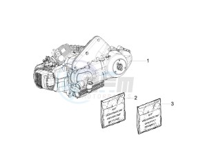 LX 150 4T ie E3 drawing Engine assembly