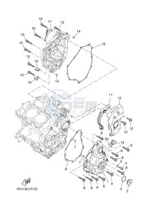 MTT690-U MT-07 TRACER TRACER 700 (BC62 BC62 BC62 BC62 BC62) drawing CRANKCASE COVER 1