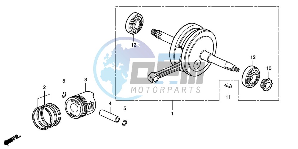 CRANKSHAFT/PISTON