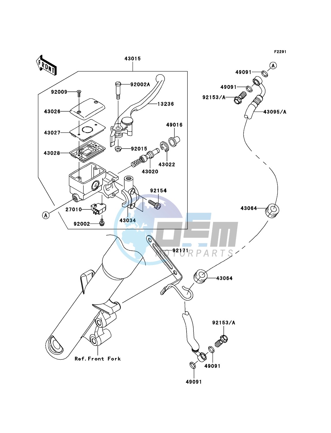 Front Master Cylinder