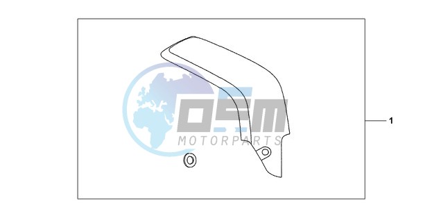 CARBON FIBER EXHAUST GUARD