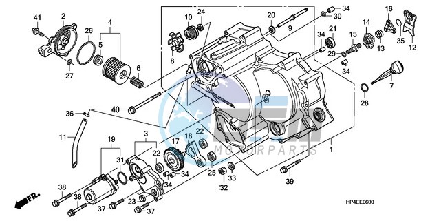 FRONT CRANKCASE COVER