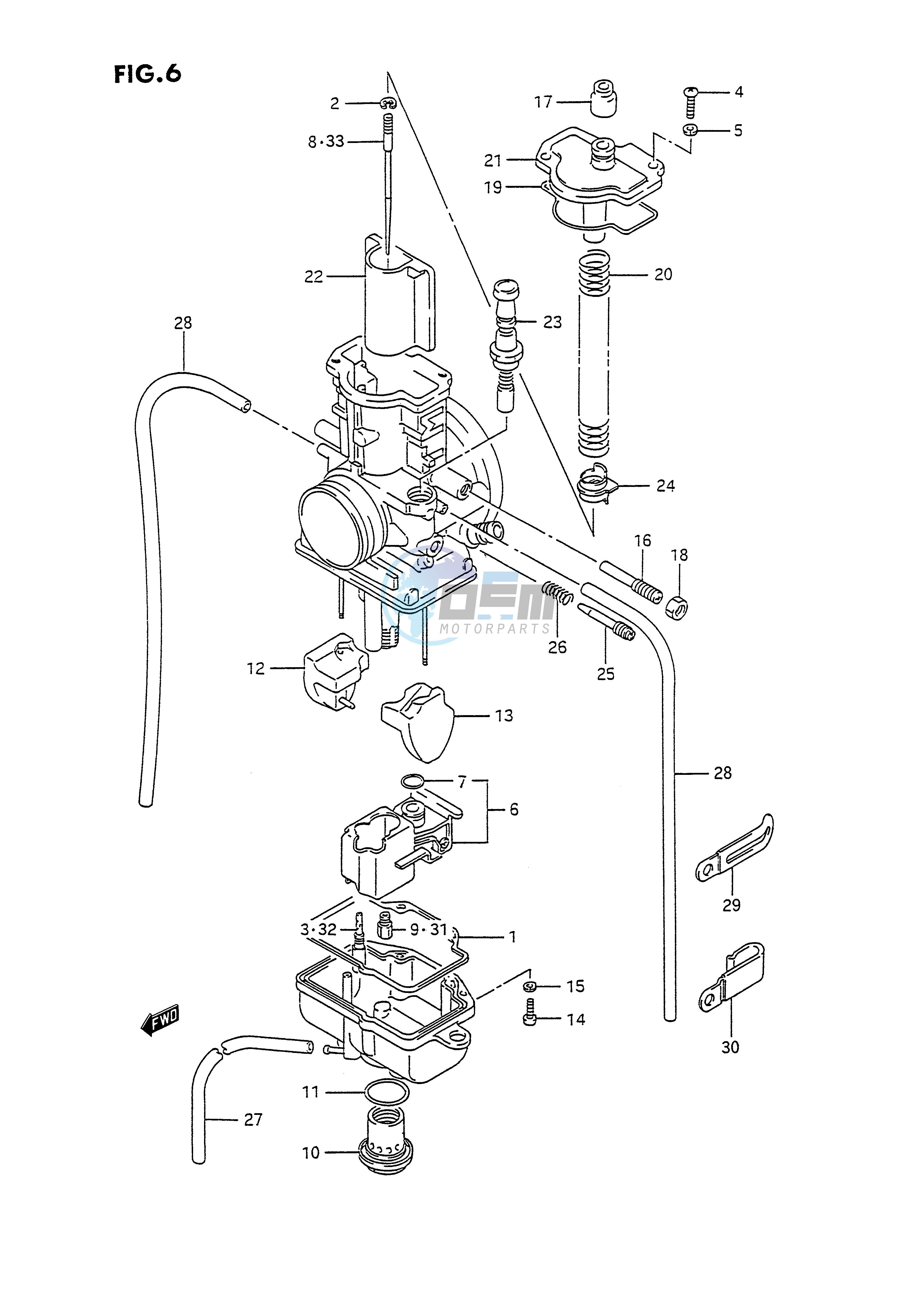 CARBURETOR (MODEL N P)