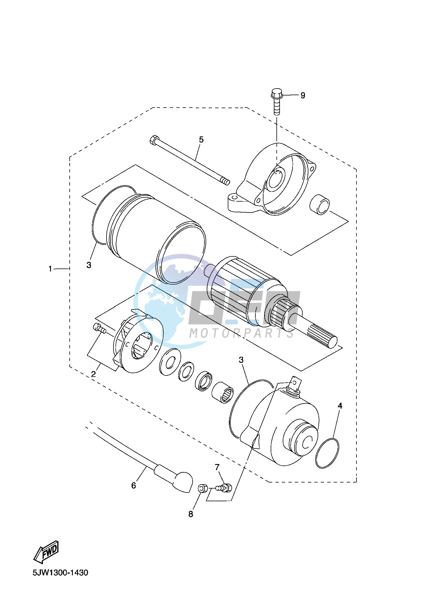 STARTING MOTOR