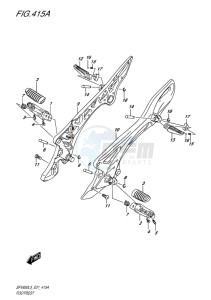 SFV 650 GLADIUS EU drawing FOOTREST