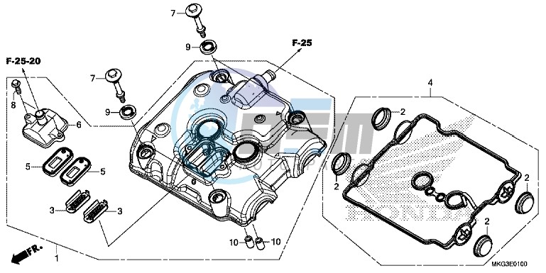 CYLINDER HEAD COVER