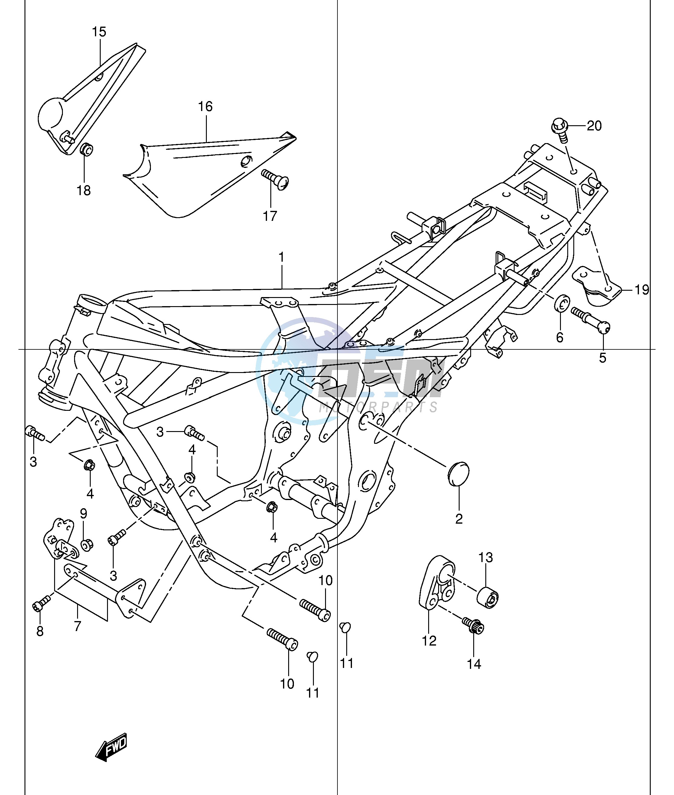 FRAME (MODEL K1)