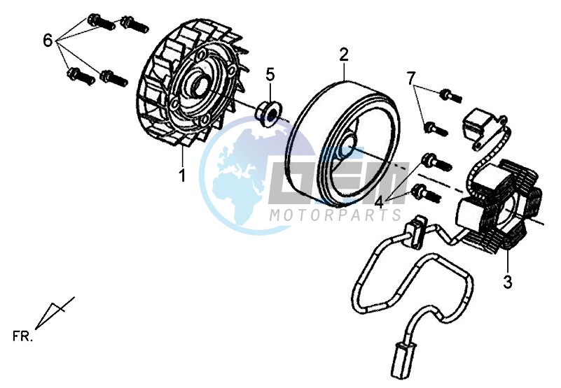 FLYWHEEL - MAGNETO