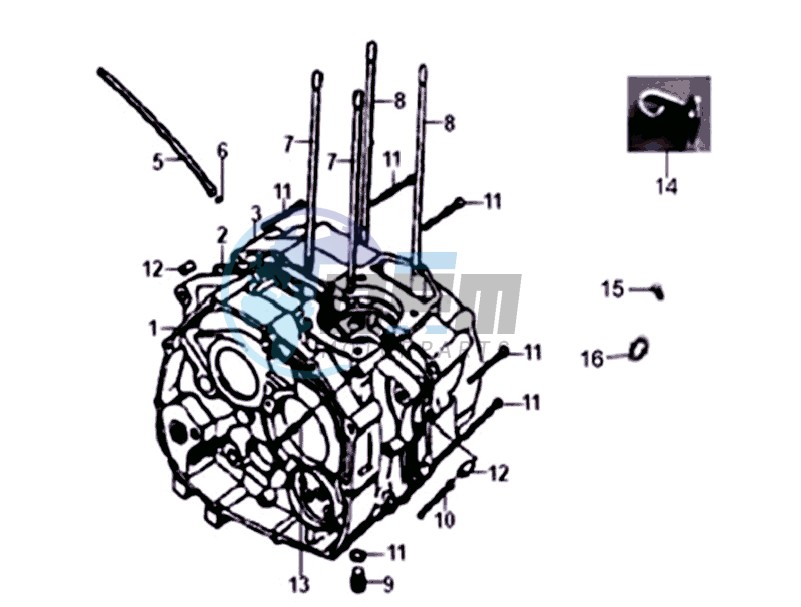 CRANKCASE L / R