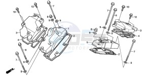 VT1100C SHADOW drawing TAPPET COVER