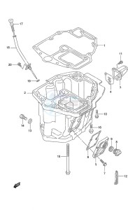 DF 90A drawing Oil Pan