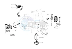 PX 125-150-200 drawing Flasher