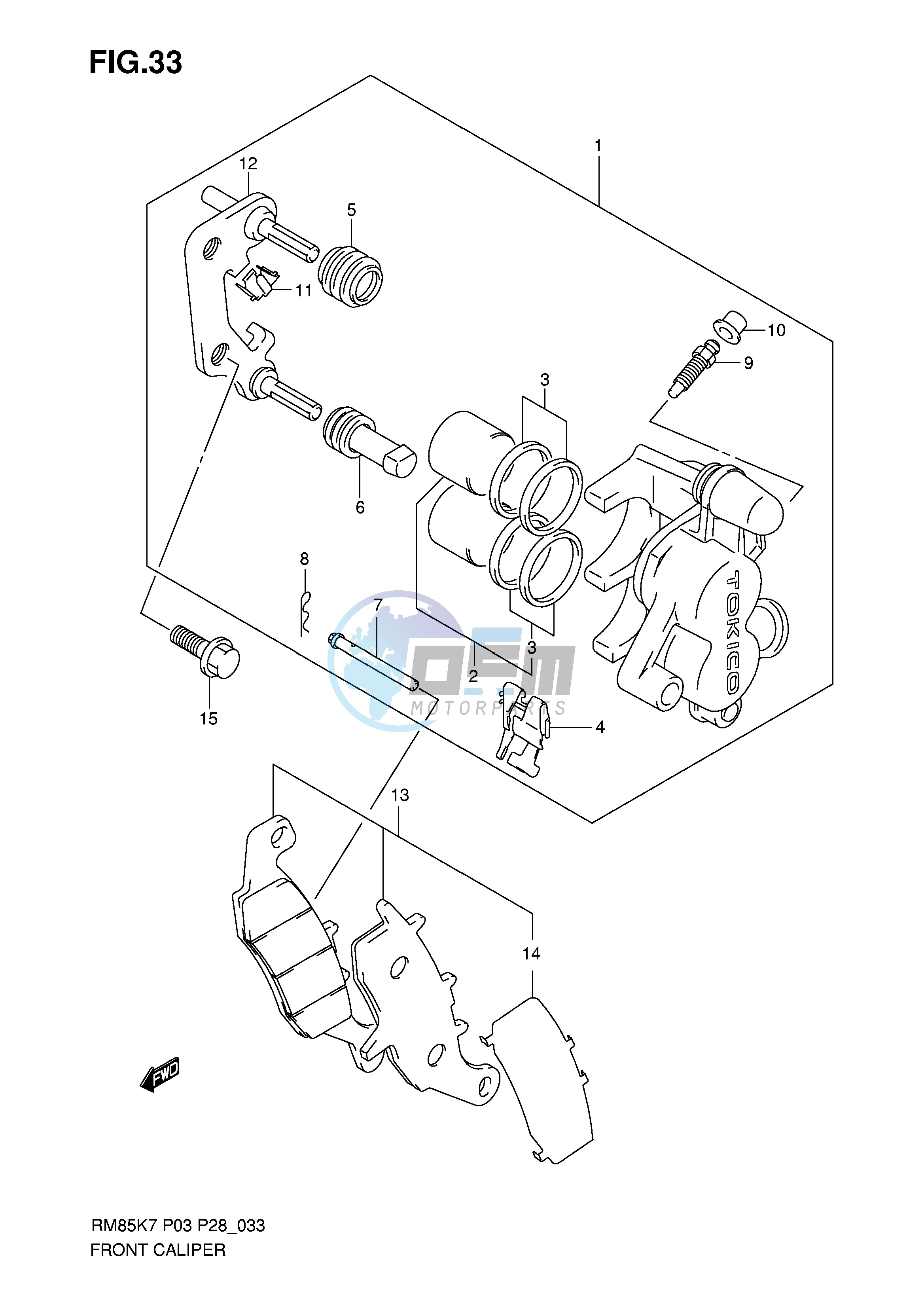 FRONT CALIPER