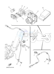 XT1200ZE SUPER TENERE ABS (2KBF) drawing ELECTRICAL 3