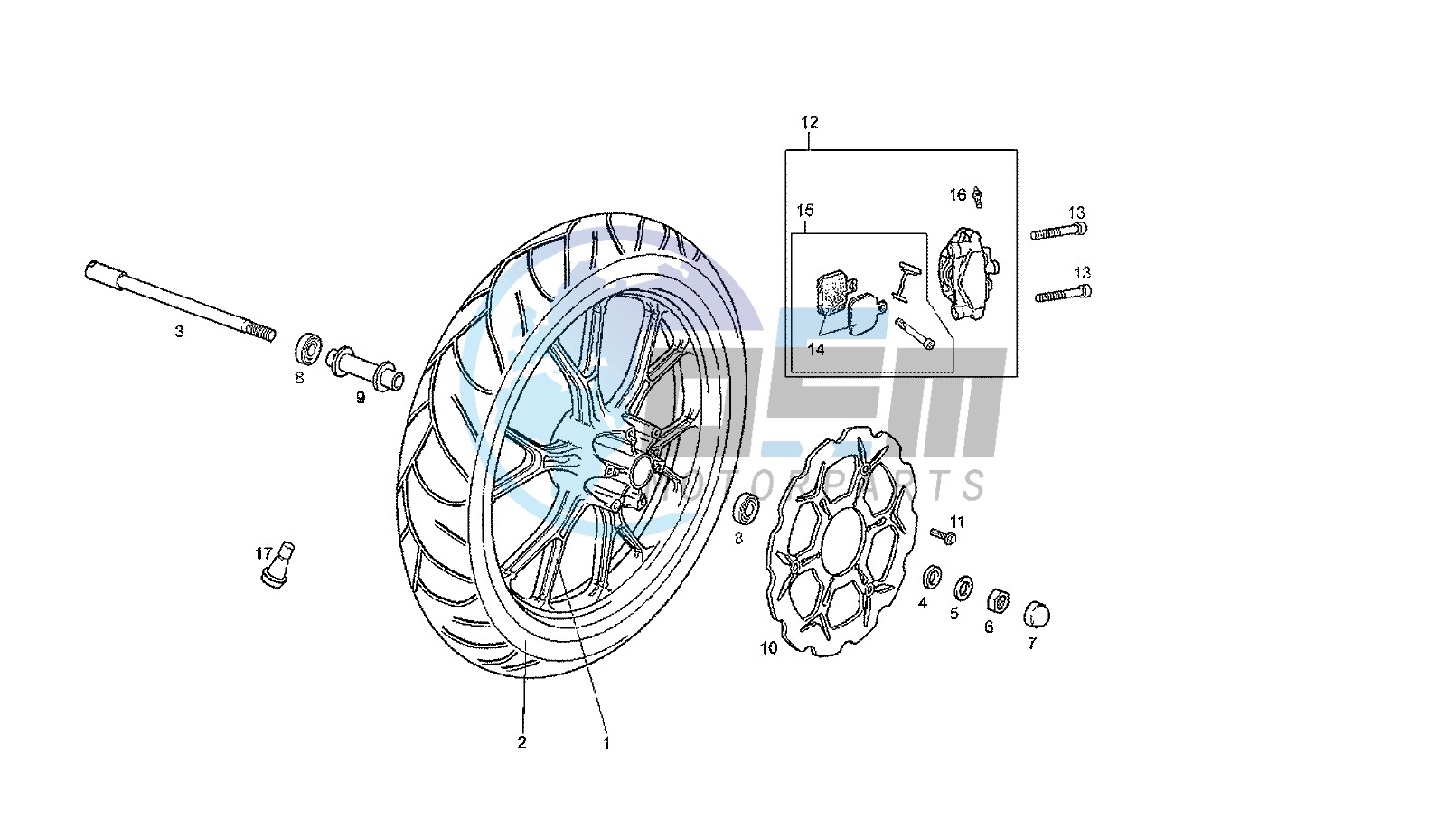 FRONT WHEEL