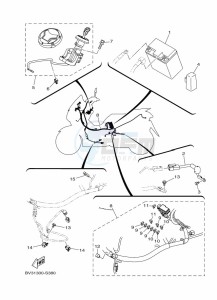 CZD300D-A XMAX 300 (BGS3) drawing FRAME