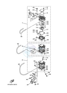 F40BETS drawing CARBURETOR