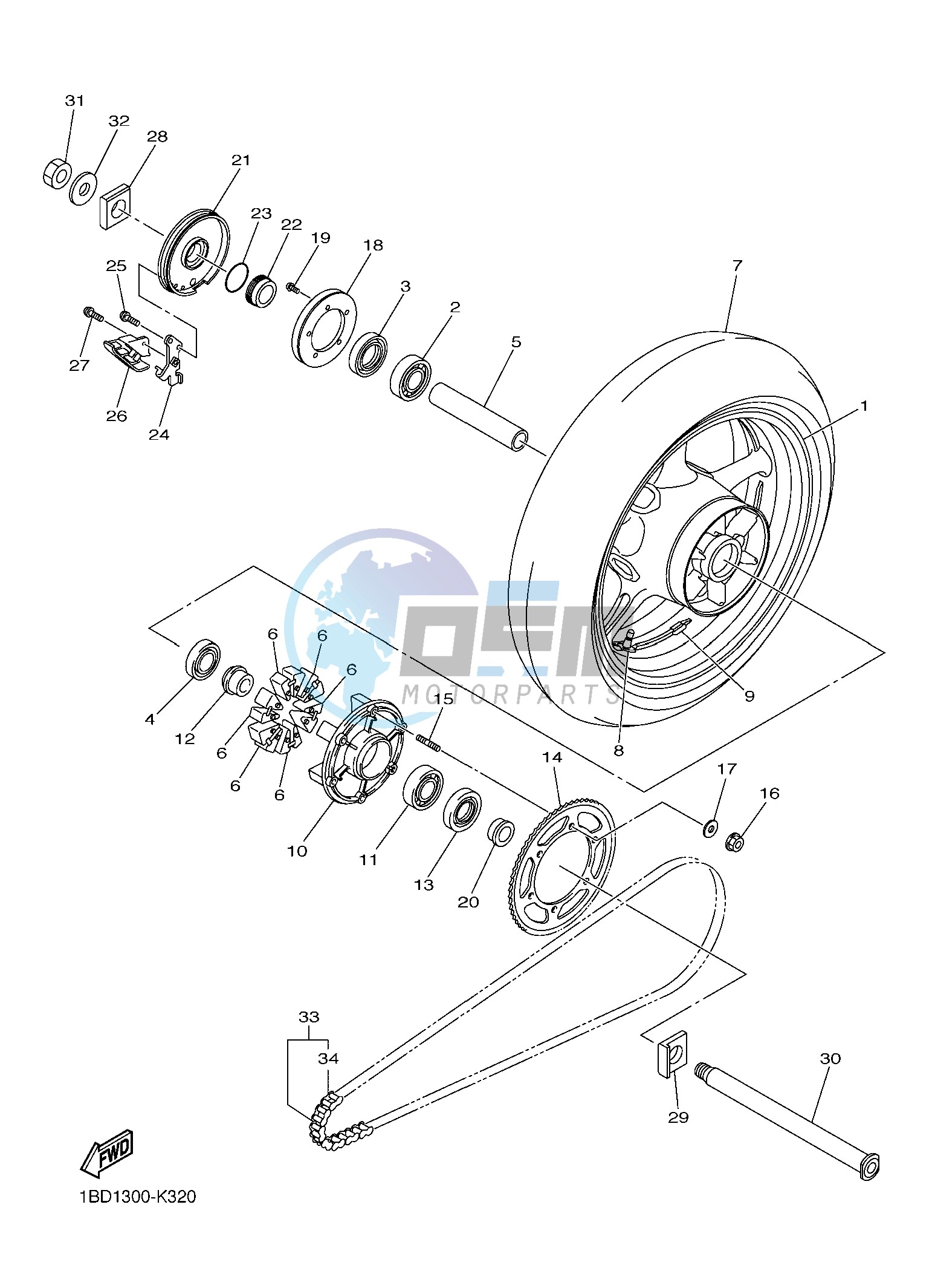 REAR WHEEL