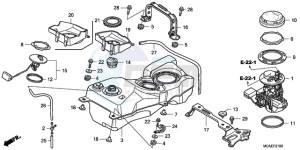 GL18009 UK - (E / AB MKH NAV) drawing FUEL TANK