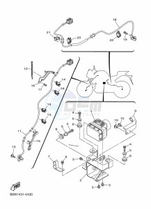 MT-03 MTN320-A (B6W3) drawing ELECTRICAL 3