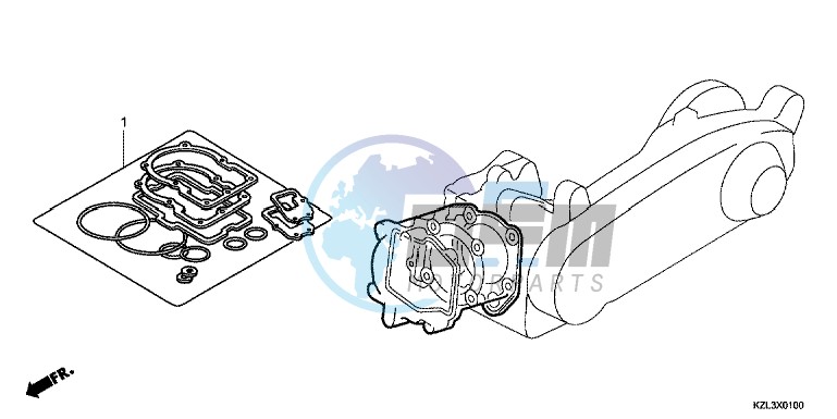 GASKET KIT A