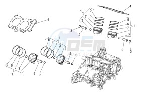 Tuono V4 1100 Factory (USA-CND) USA-CND drawing Cylinder - Piston