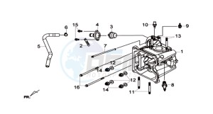 JOYMAX Z 300I ABS (L9) EU drawing CYLINDER HEAD COMP