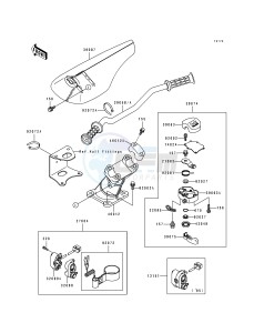 JH 750 A [750 SS] (A1-A4) [750 SS] drawing HANDLEBAR