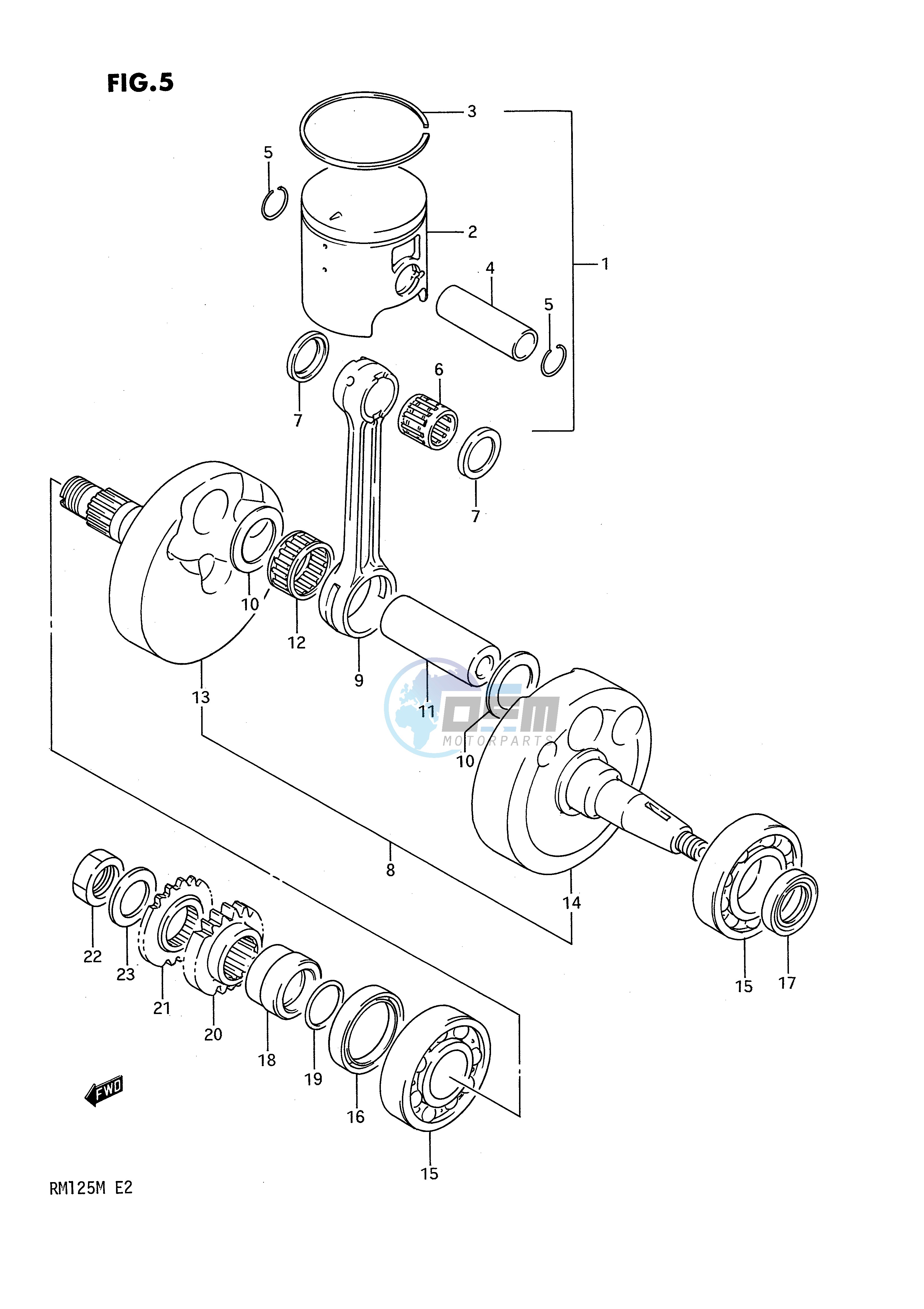 CRANKSHAFT(MODEL K)