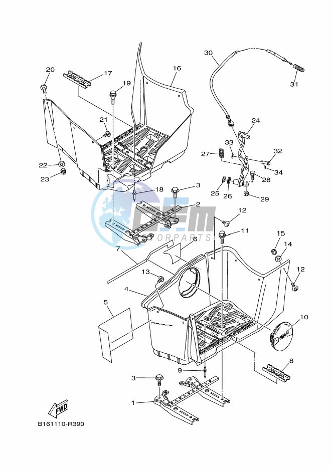 STAND & FOOTREST