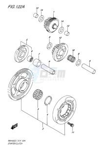 RMX450 drawing STARTER CLUTCH