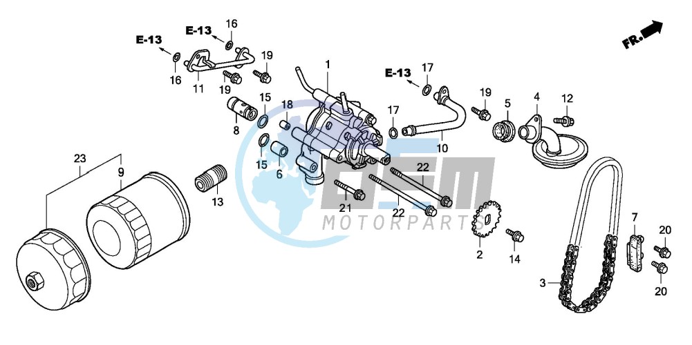 OIL FILTER/OIL PUMP