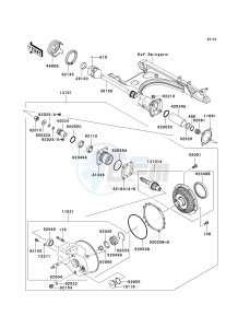 VN 1500 N [VULCAN 1500 CLASSIC] (N4) N4 drawing DRIVE SHAFT_FINAL GEAR