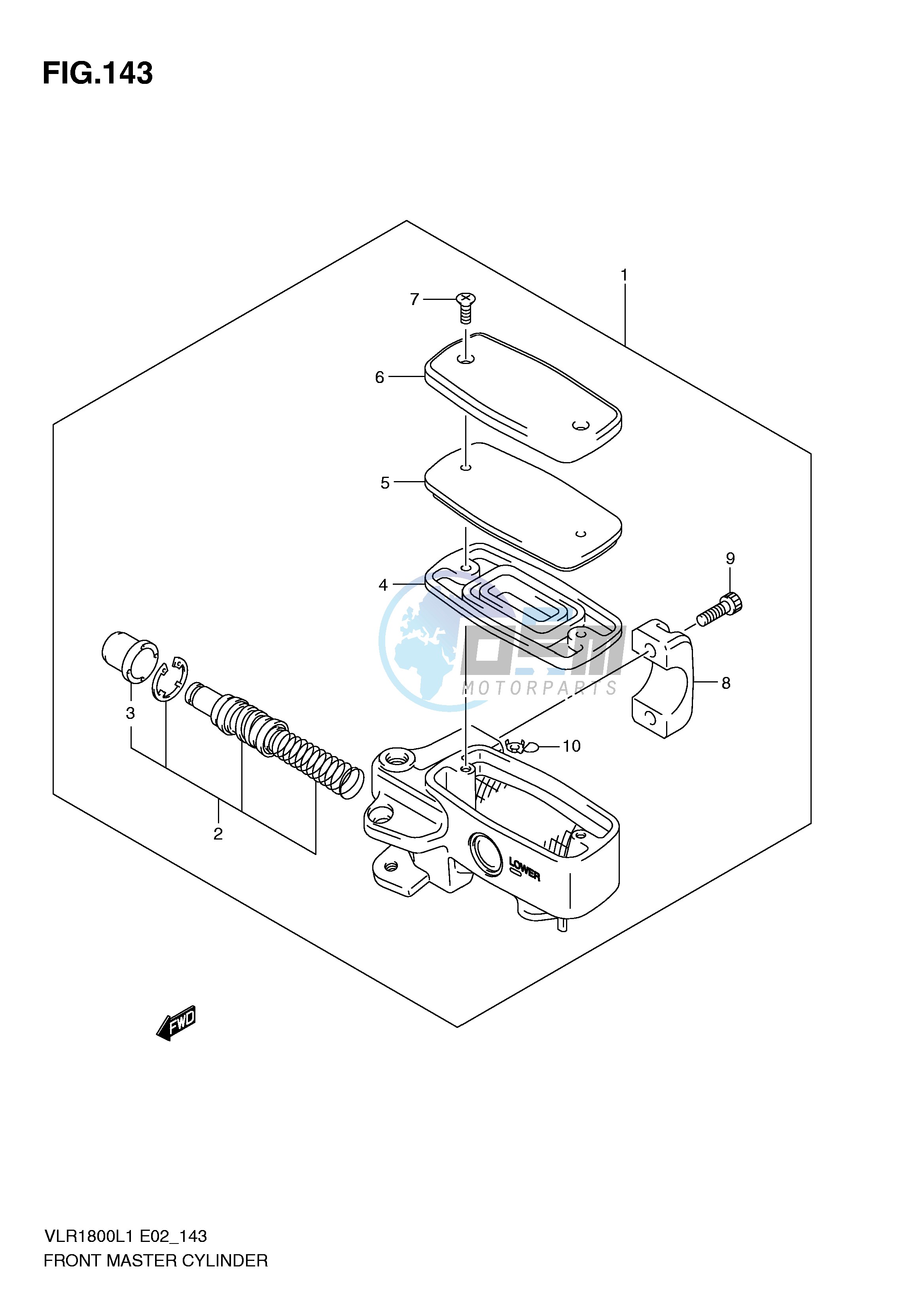 FRONT MASTER CYLINDER