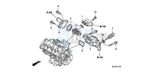 CB600FA France - (F / CMF 25K) drawing THERMOSTAT