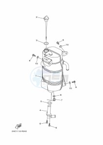 YXZ1000ET YXZ1000R SS (BASU) drawing OIL TANK