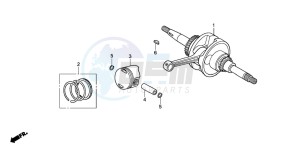 NVS503SH 502 drawing CRANKSHAFT