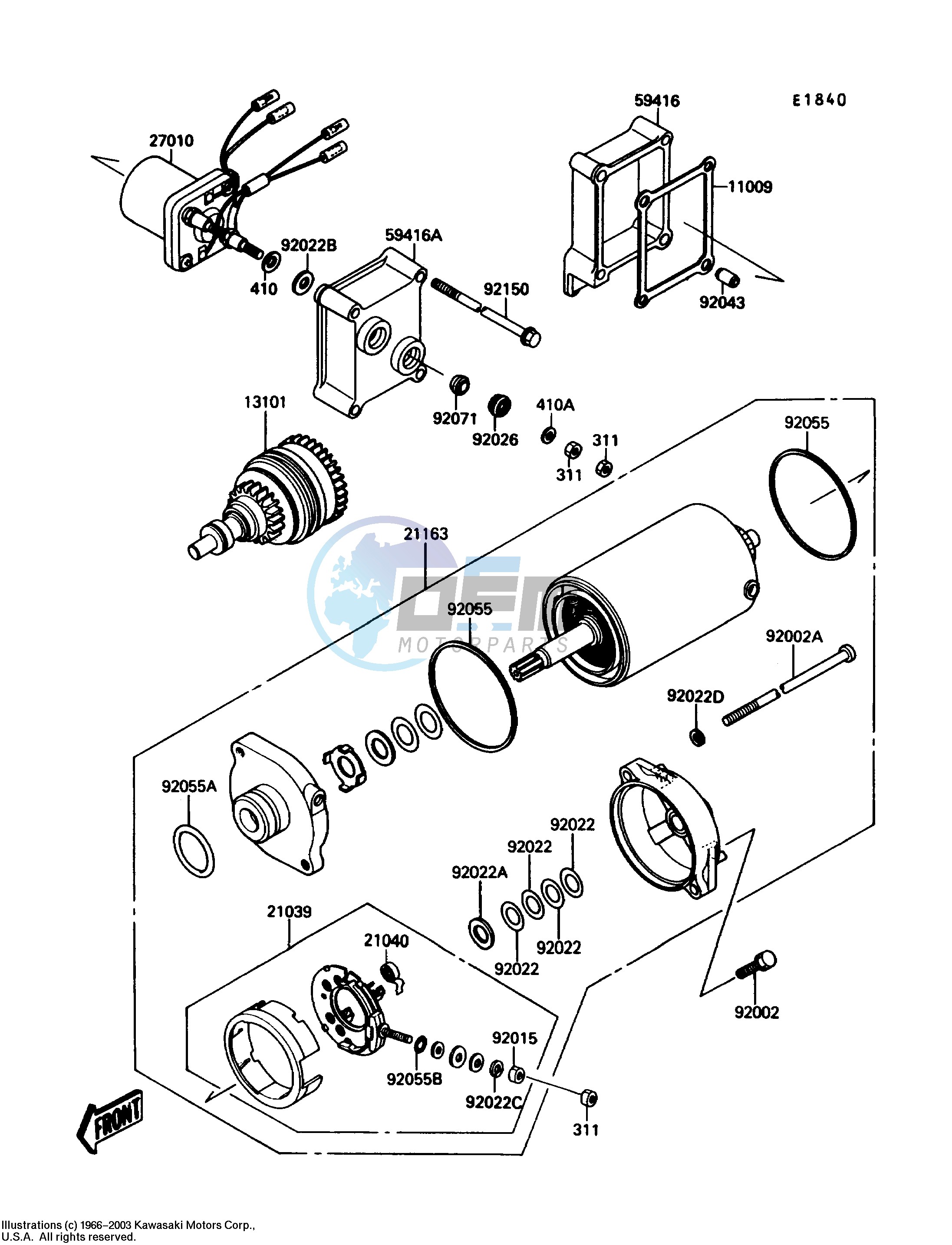 STARTER MOTOR