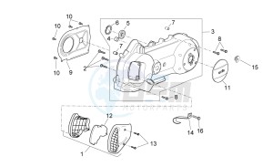 Sport City Street 300 4t 4v e3 drawing Variator cover