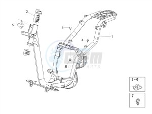 SCARABEO 50 2T CARBURATORE E4 CLASSIC (EMEA) drawing Frame