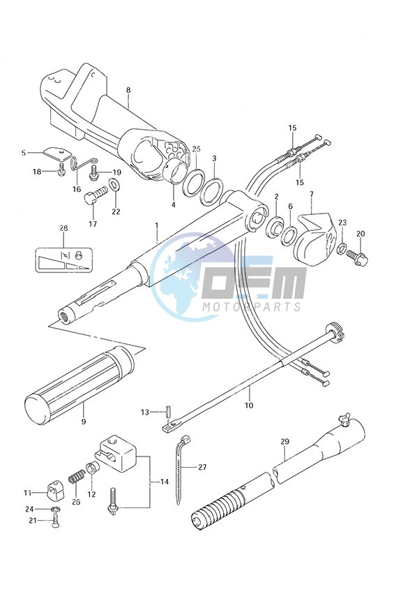 Tiller Handle