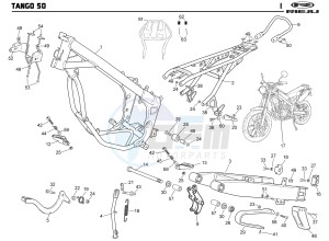 TANGO 50 drawing CHASSIS